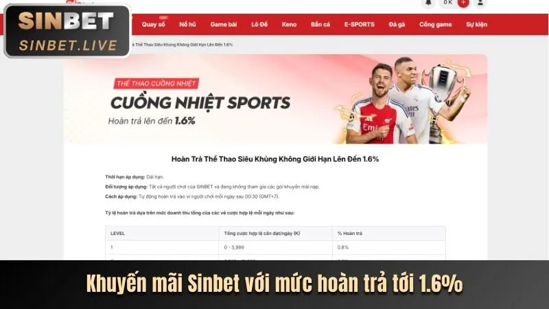 Thưởng nạp lần đầu kk98